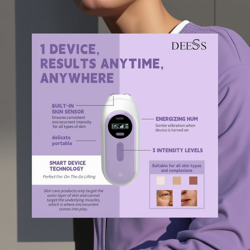 DEESS GP520Fashion Facial Machine Beauty Instrument Home Use Hydrated Facial Machine Radio Frequency Skin Tightening Hifu Beauty